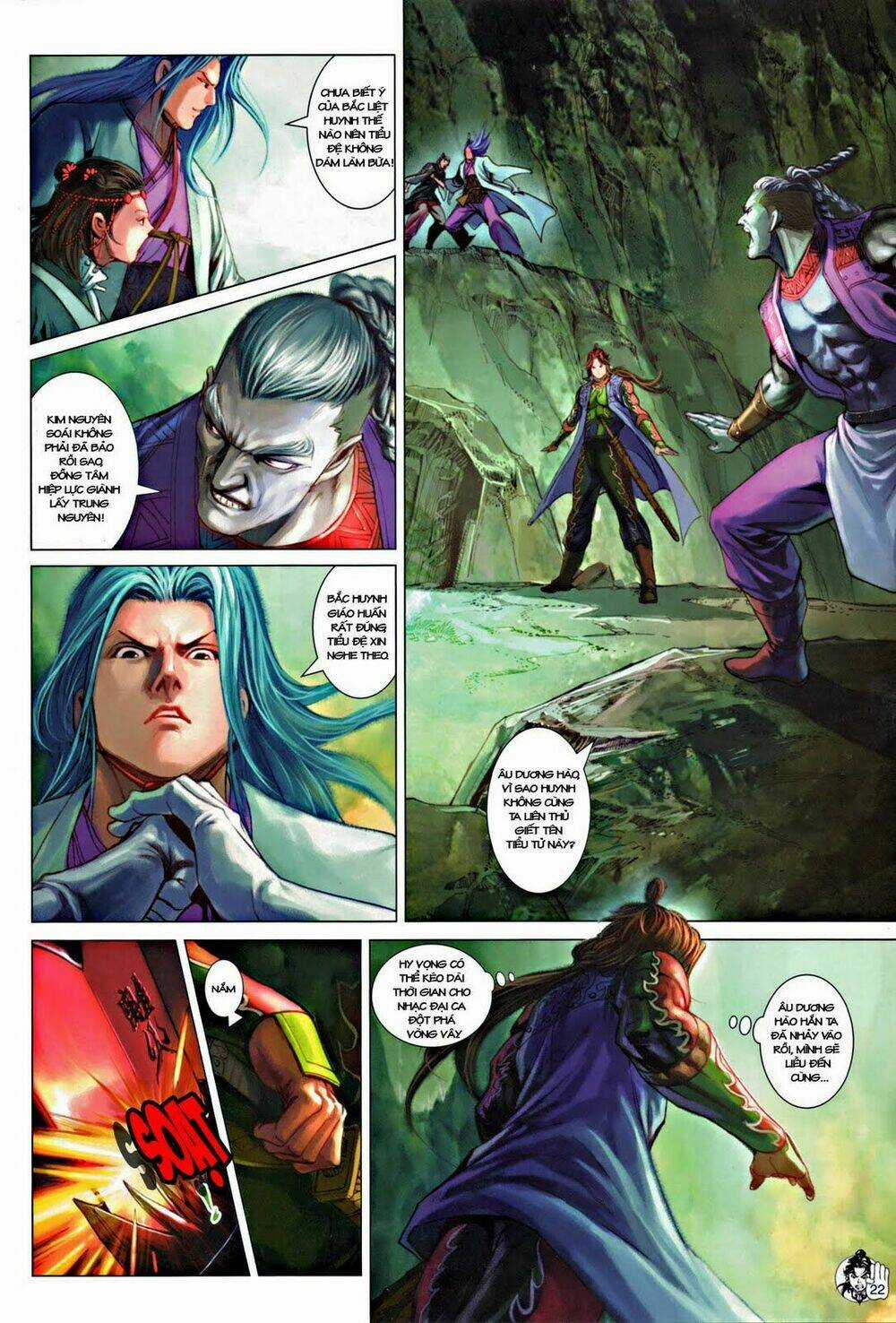 Thần Chưởng Long Kiếm Phi Chapter 56 trang 22