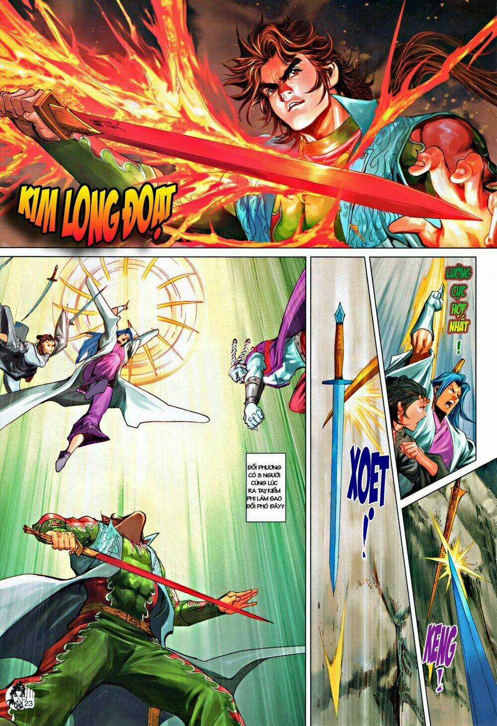 Thần Chưởng Long Kiếm Phi Chapter 56 trang 23