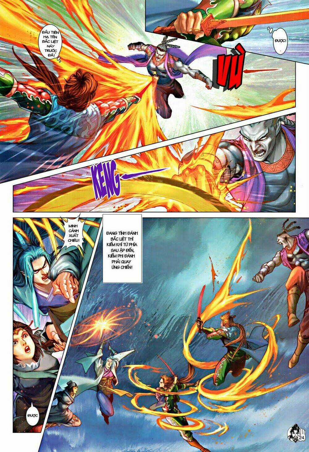 Thần Chưởng Long Kiếm Phi Chapter 56 trang 24