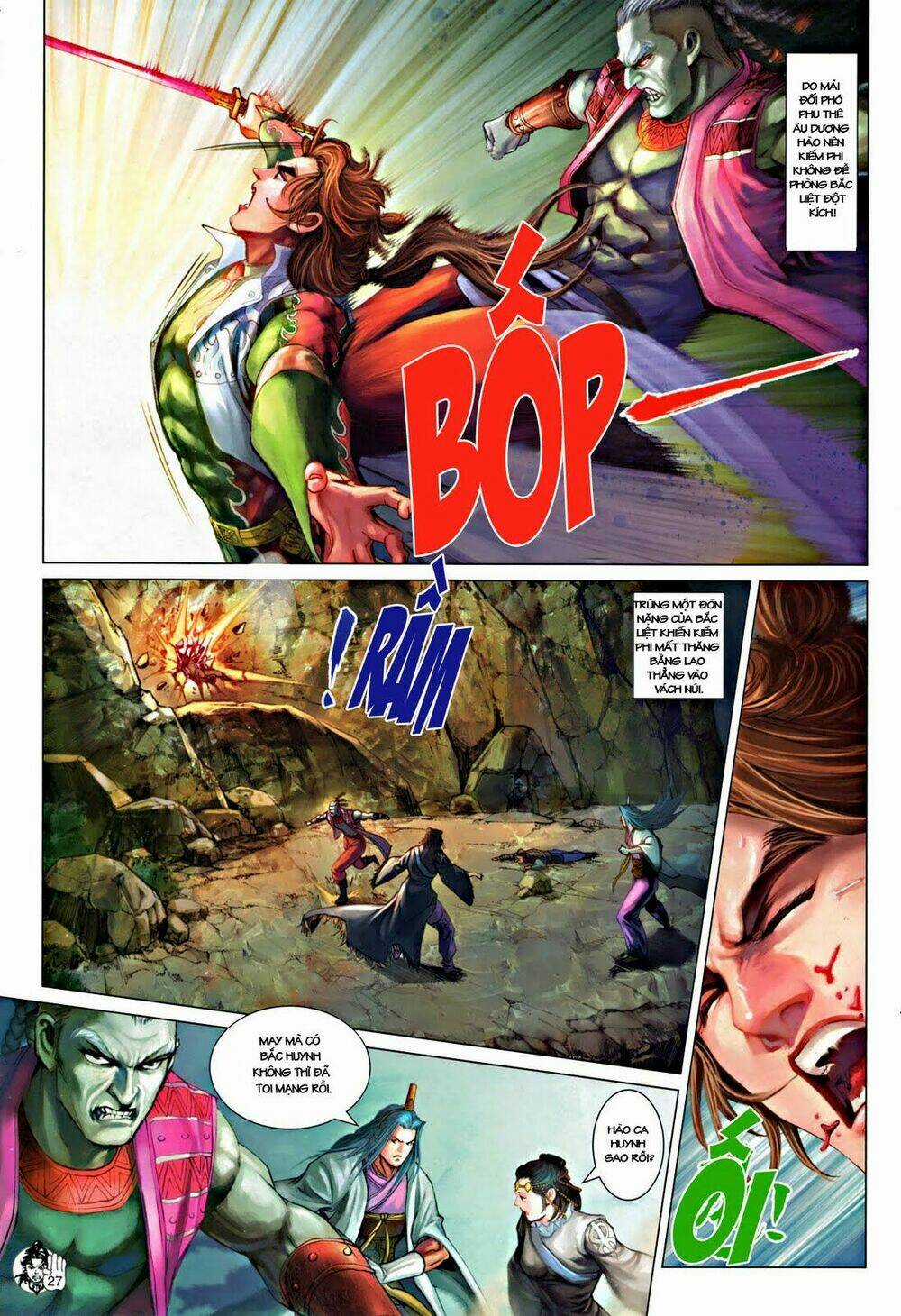 Thần Chưởng Long Kiếm Phi Chapter 56 trang 27