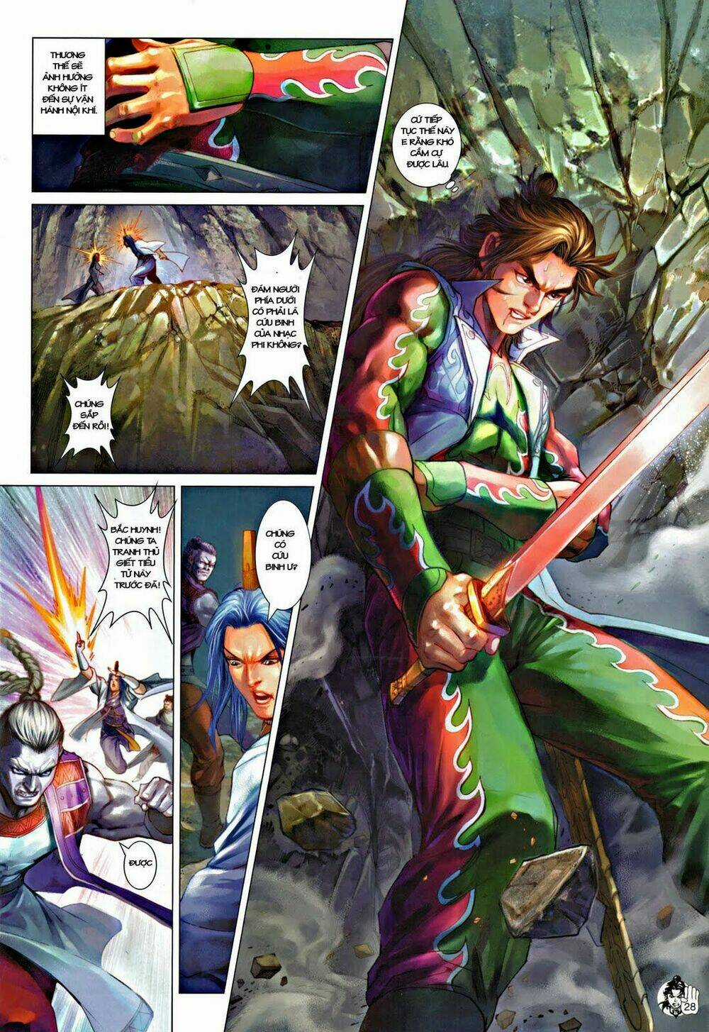 Thần Chưởng Long Kiếm Phi Chapter 56 trang 28