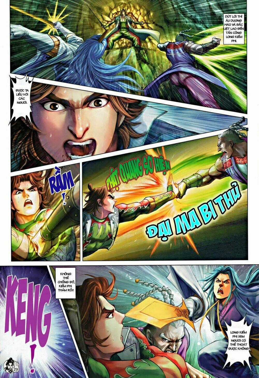 Thần Chưởng Long Kiếm Phi Chapter 56 trang 29