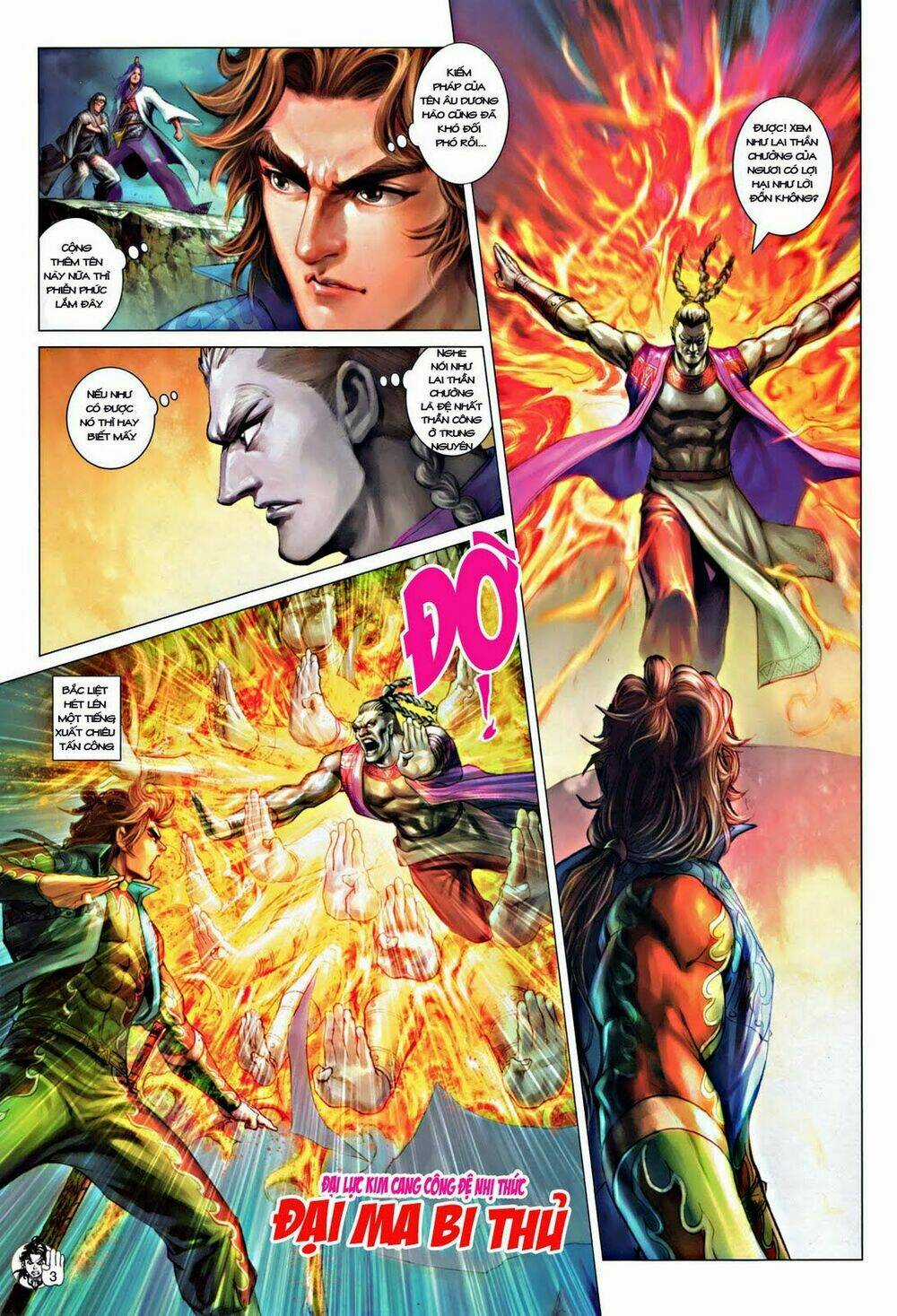 Thần Chưởng Long Kiếm Phi Chapter 56 trang 3