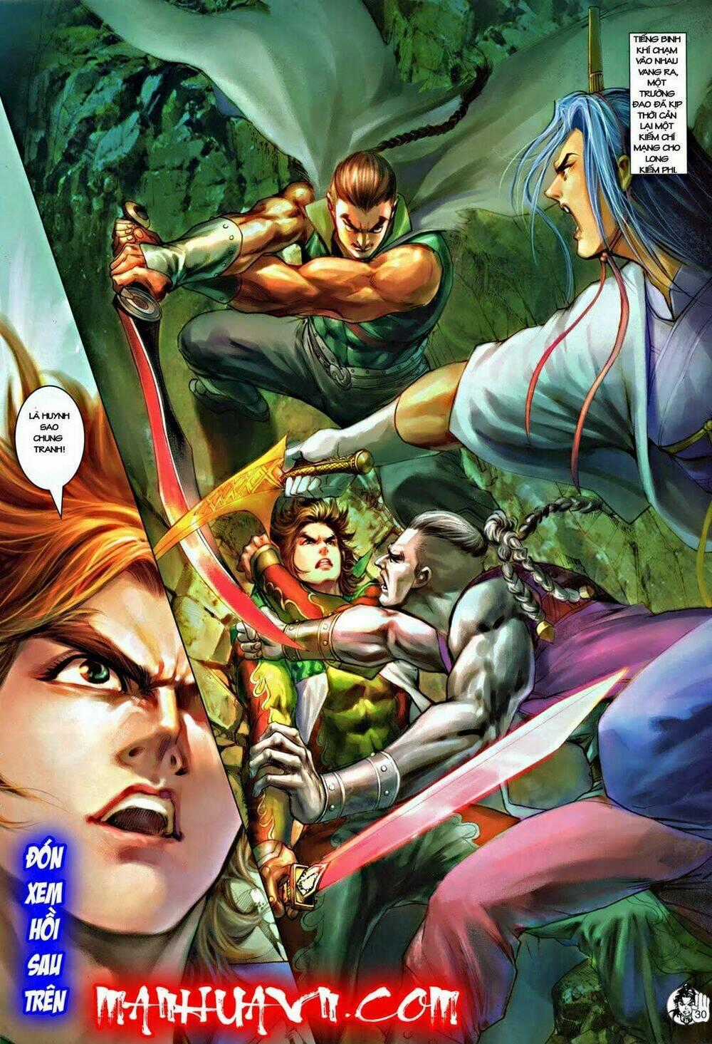 Thần Chưởng Long Kiếm Phi Chapter 56 trang 30