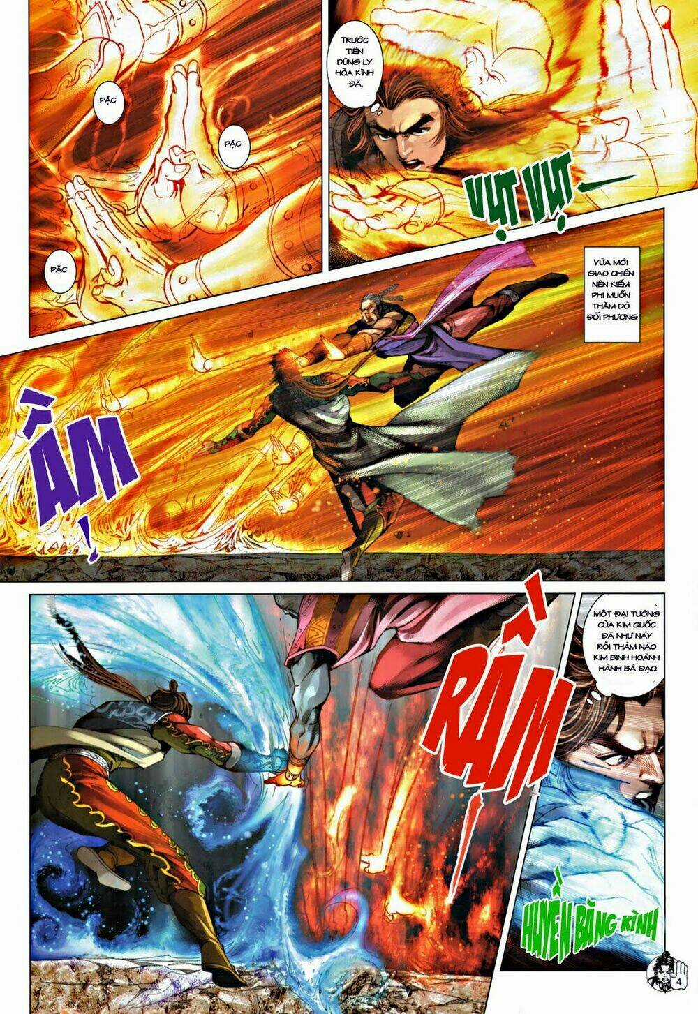 Thần Chưởng Long Kiếm Phi Chapter 56 trang 4