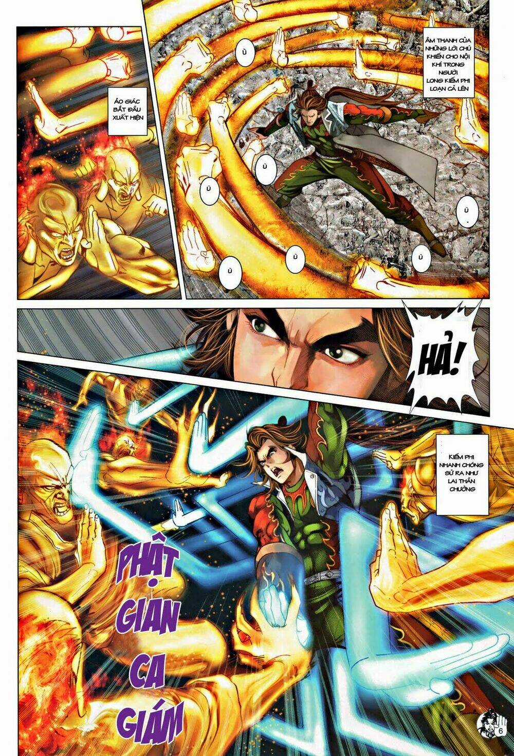 Thần Chưởng Long Kiếm Phi Chapter 56 trang 6