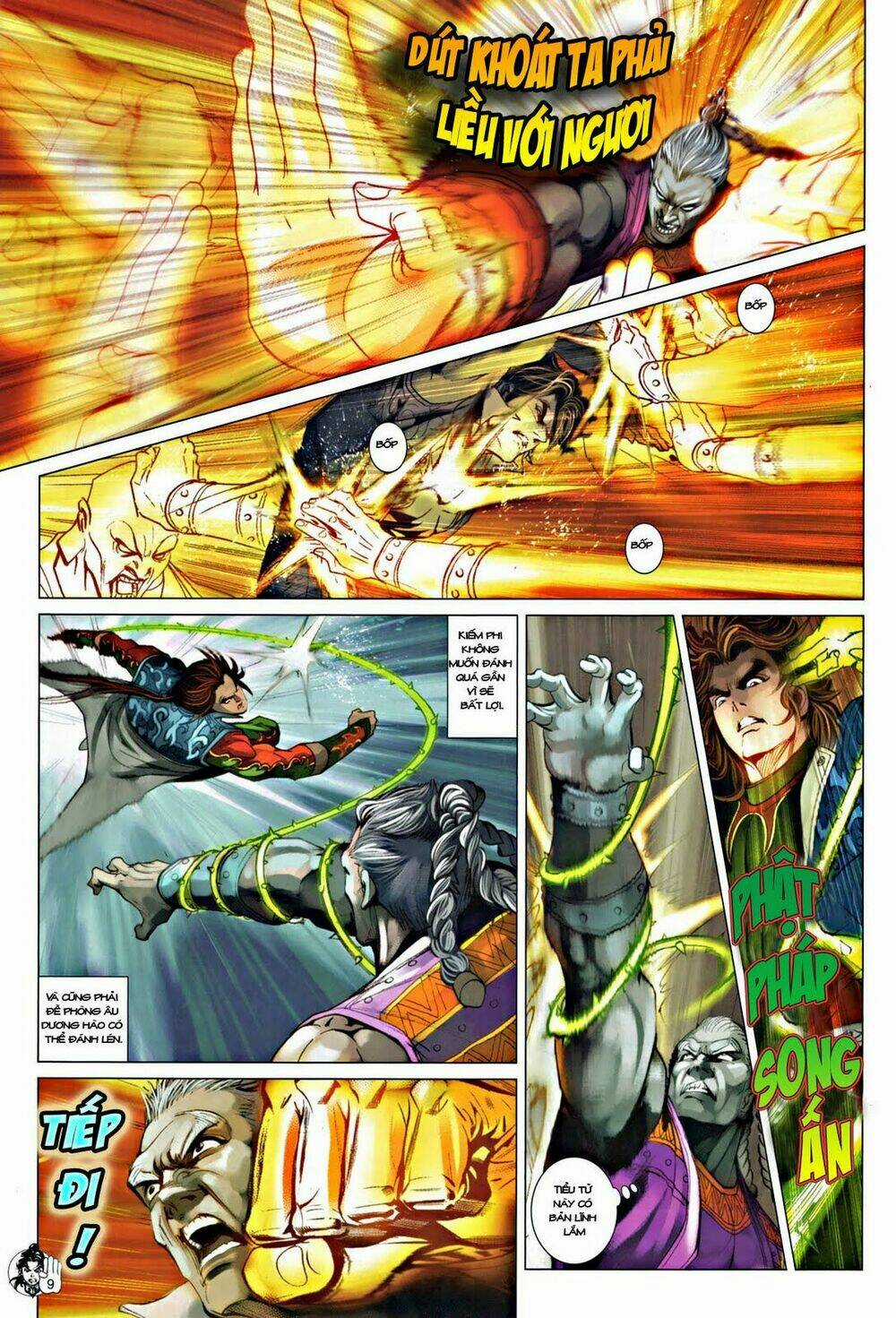 Thần Chưởng Long Kiếm Phi Chapter 56 trang 9