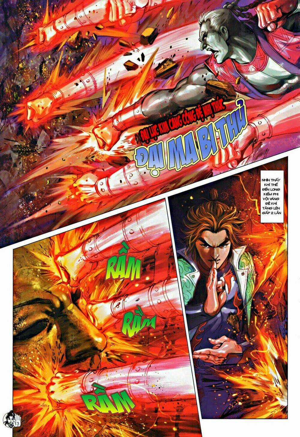 Thần Chưởng Long Kiếm Phi Chapter 57 trang 10