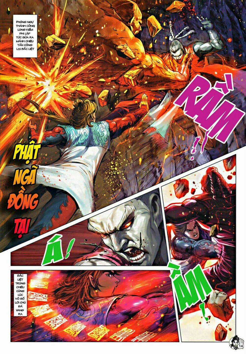 Thần Chưởng Long Kiếm Phi Chapter 57 trang 11