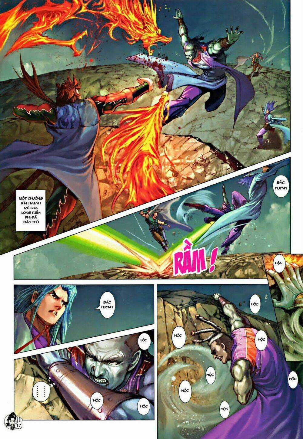 Thần Chưởng Long Kiếm Phi Chapter 57 trang 14