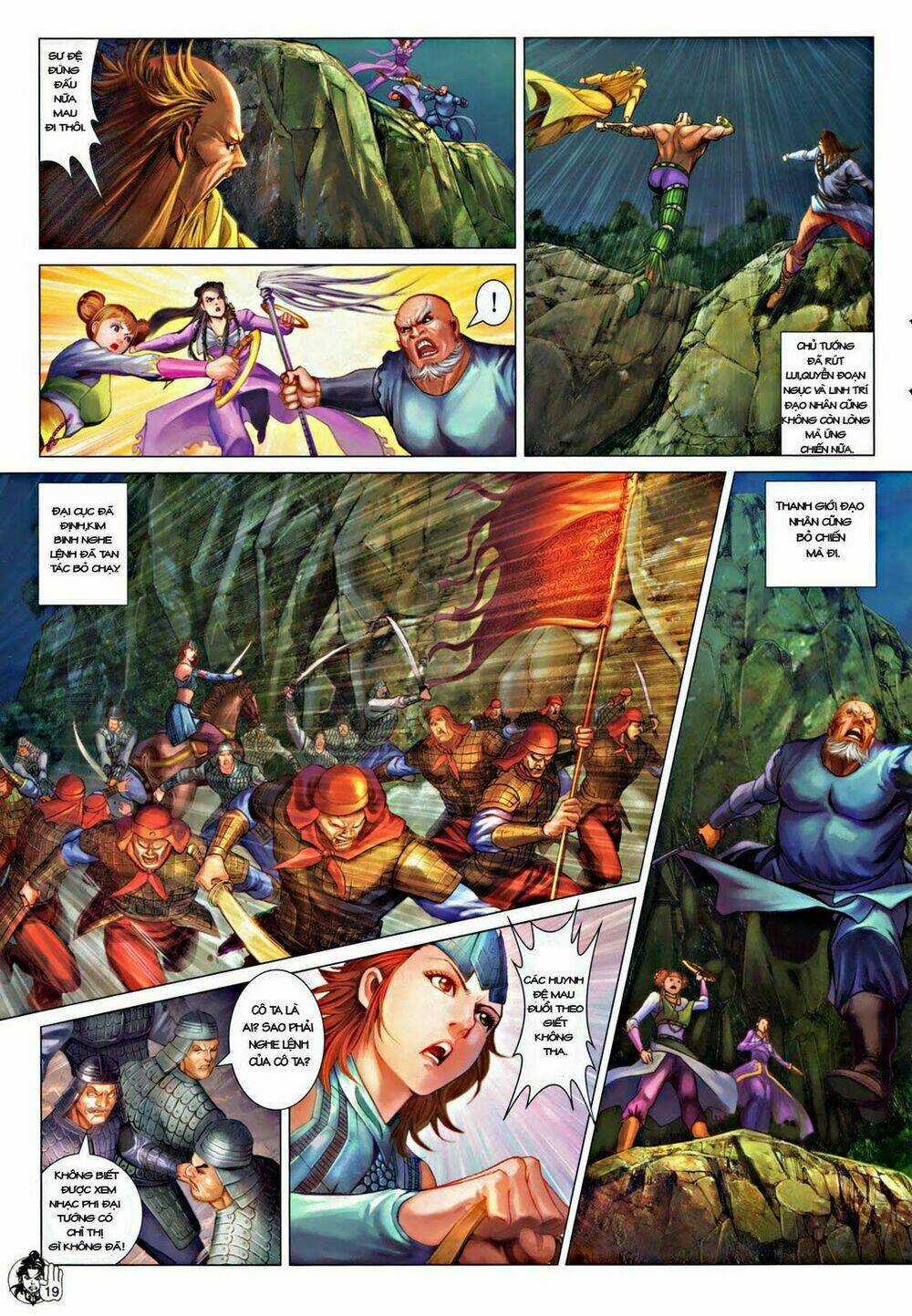 Thần Chưởng Long Kiếm Phi Chapter 57 trang 16