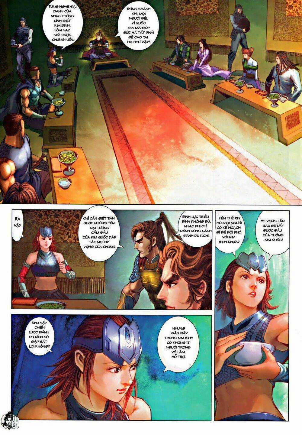 Thần Chưởng Long Kiếm Phi Chapter 57 trang 18