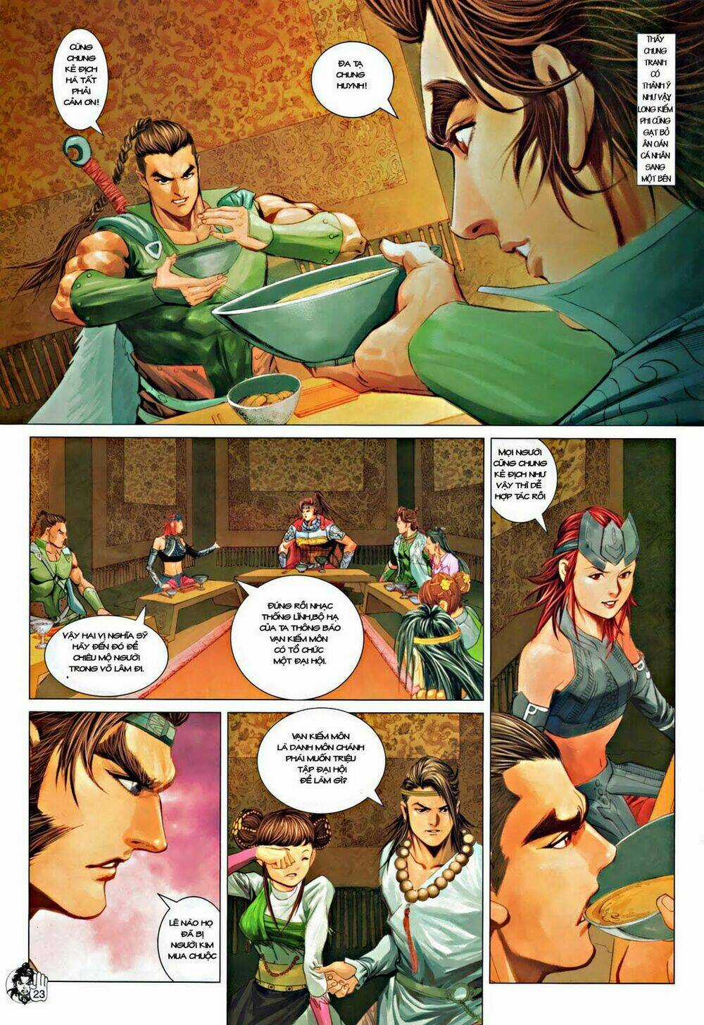 Thần Chưởng Long Kiếm Phi Chapter 57 trang 20