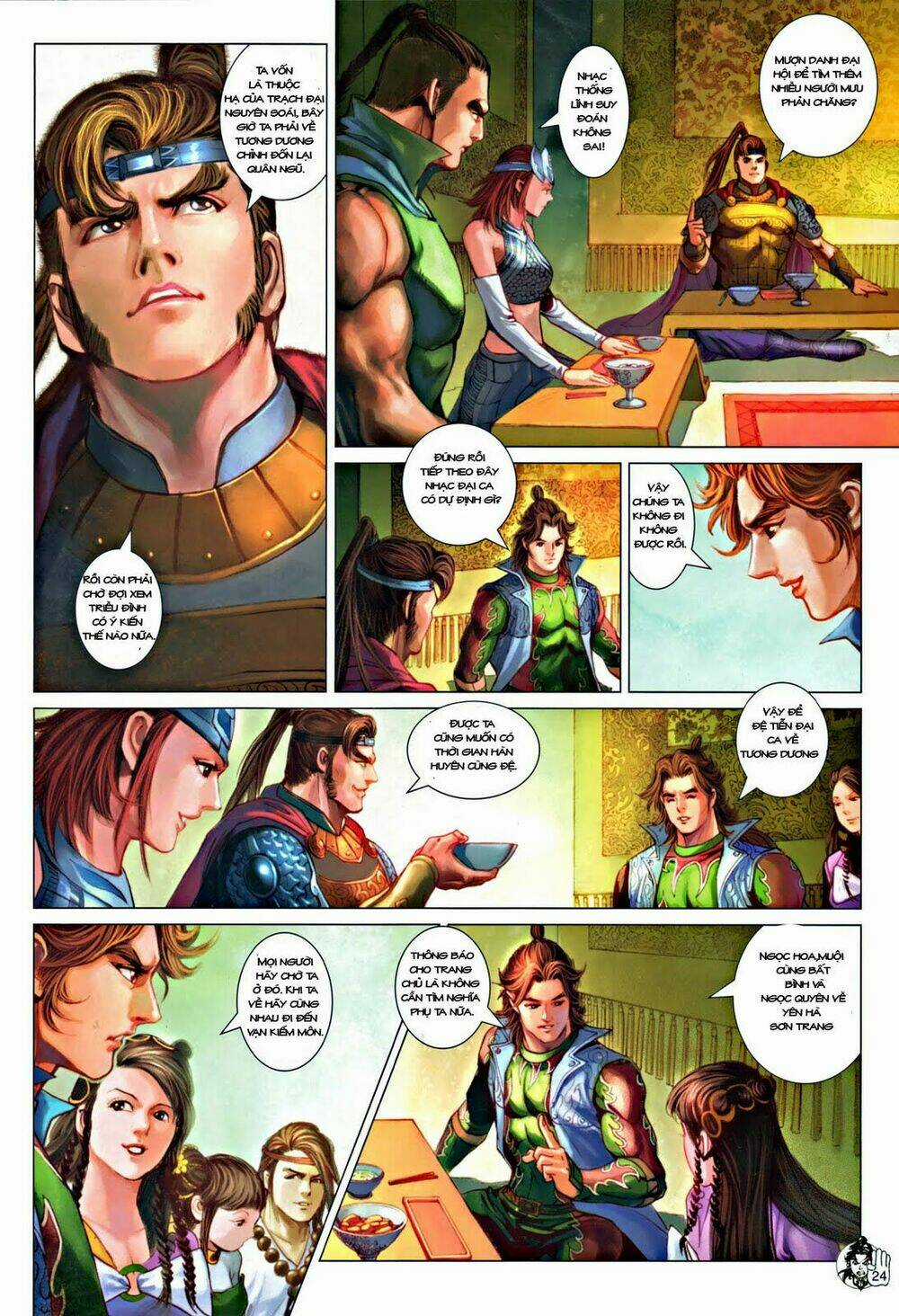 Thần Chưởng Long Kiếm Phi Chapter 57 trang 21