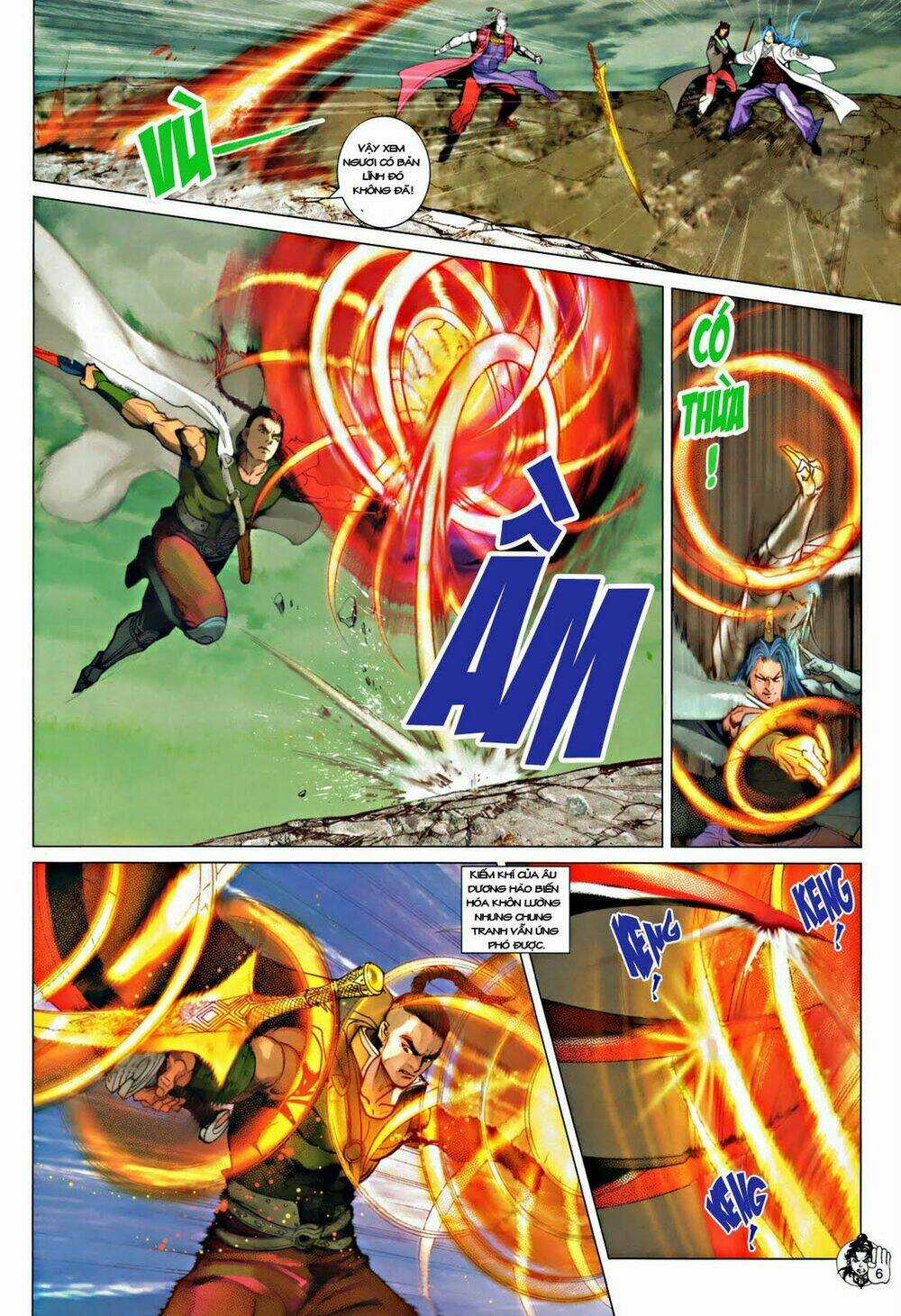 Thần Chưởng Long Kiếm Phi Chapter 57 trang 3