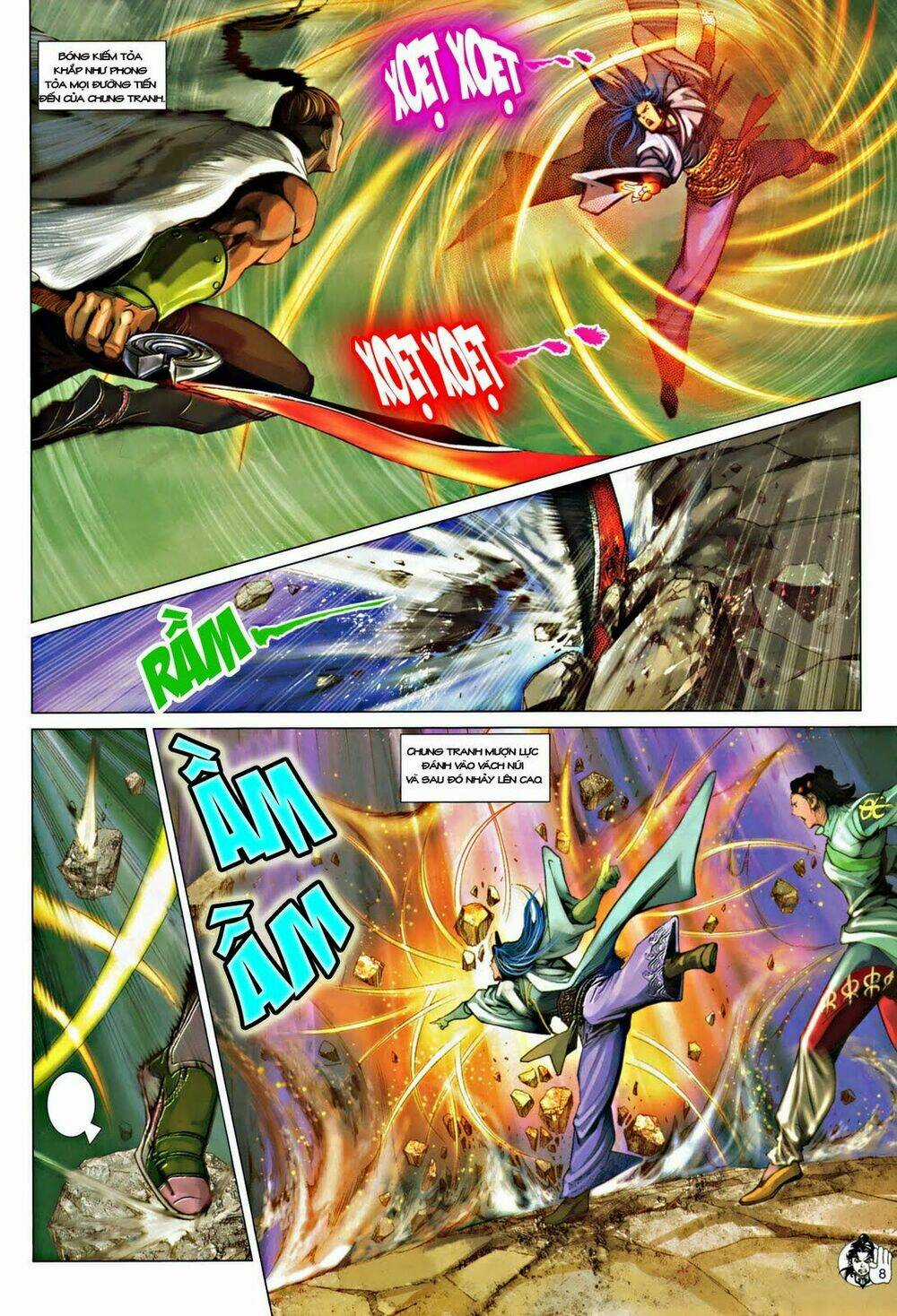 Thần Chưởng Long Kiếm Phi Chapter 57 trang 5