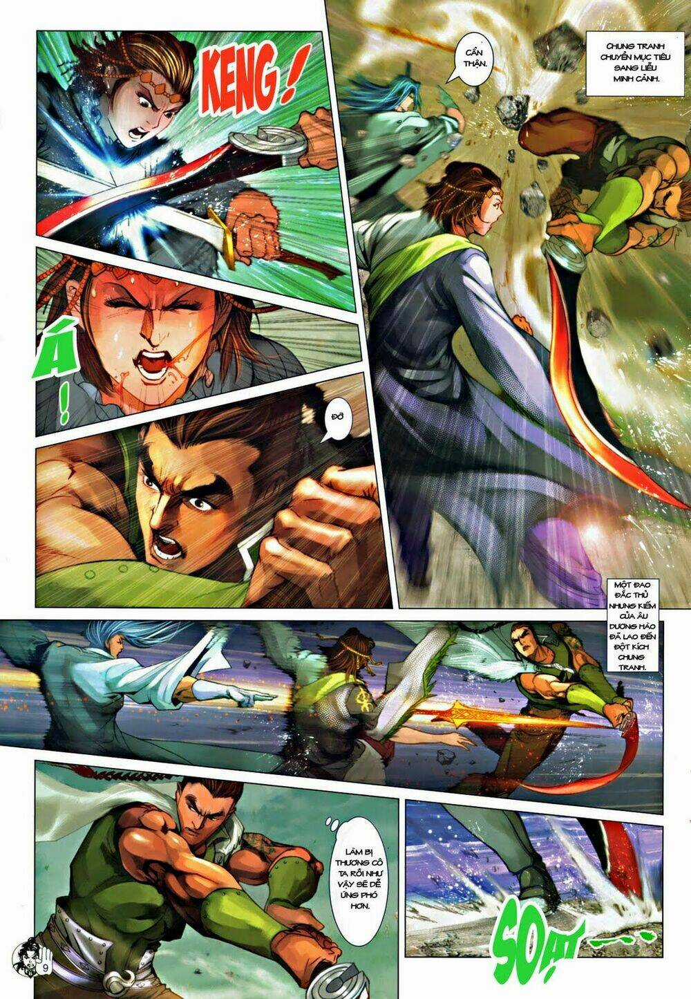 Thần Chưởng Long Kiếm Phi Chapter 57 trang 6