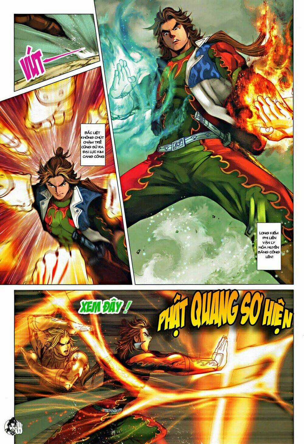 Thần Chưởng Long Kiếm Phi Chapter 57 trang 8