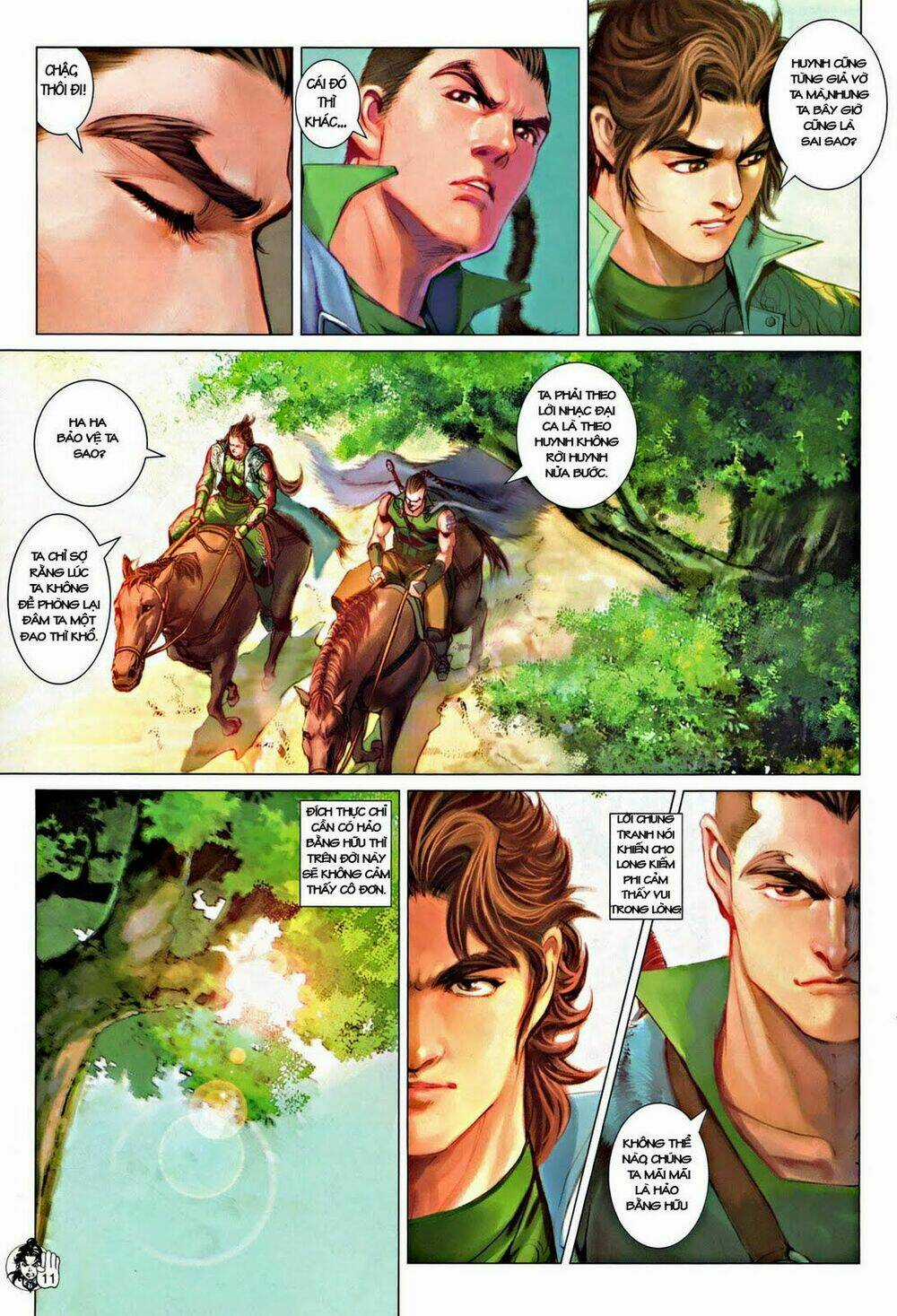 Thần Chưởng Long Kiếm Phi Chapter 58 trang 10