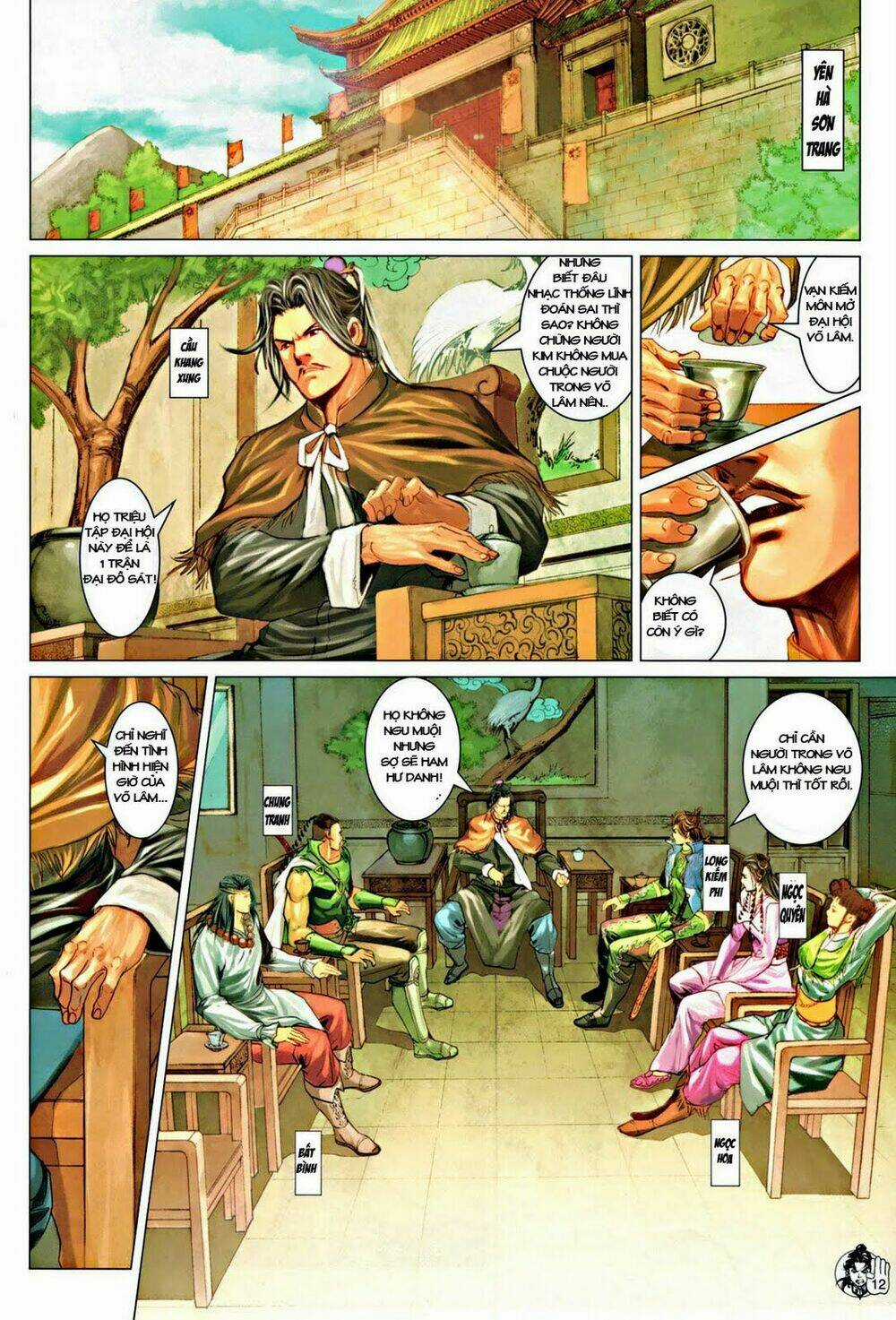 Thần Chưởng Long Kiếm Phi Chapter 58 trang 11