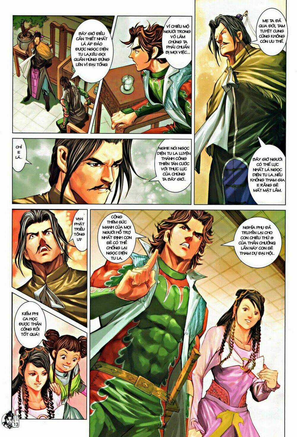 Thần Chưởng Long Kiếm Phi Chapter 58 trang 12