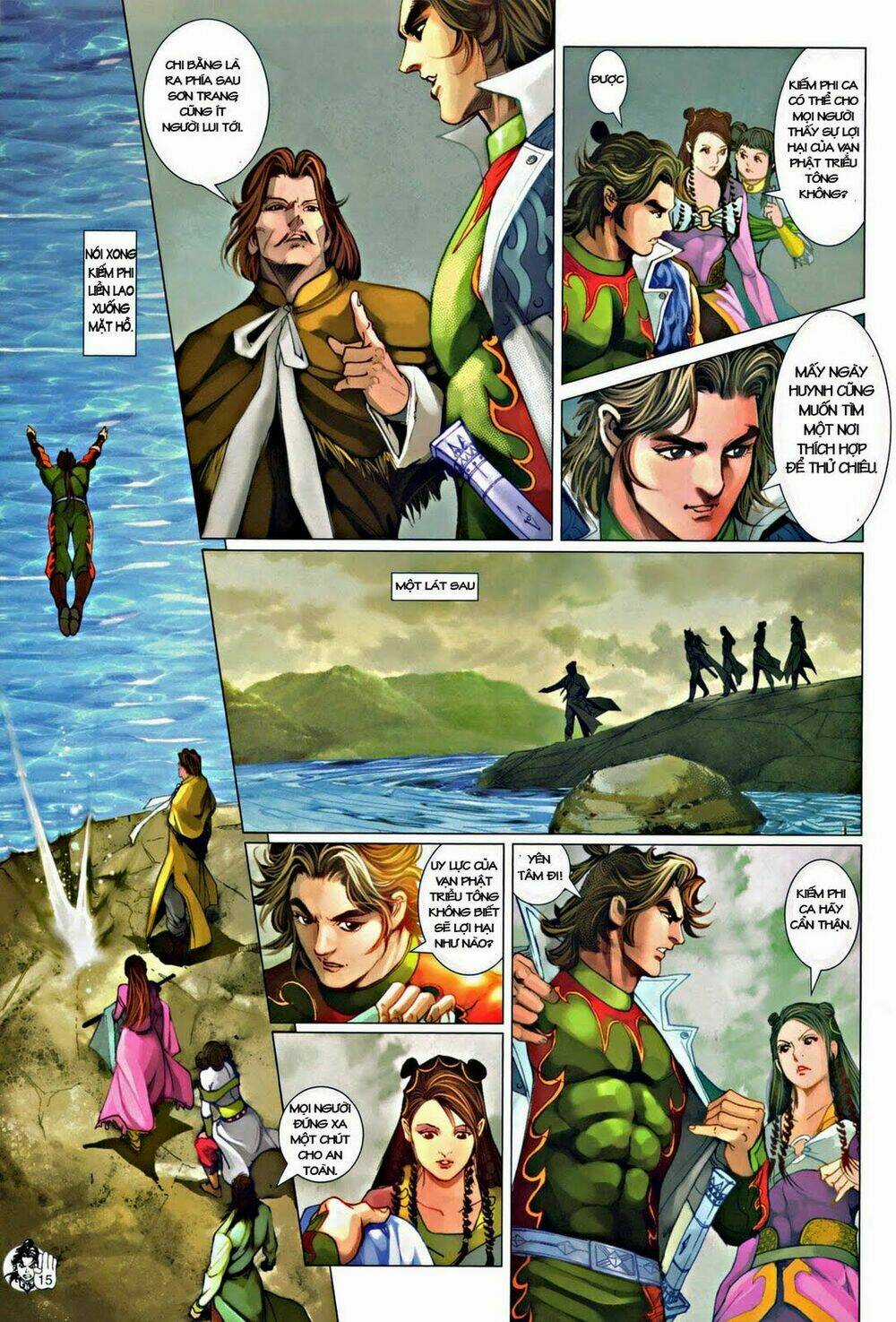 Thần Chưởng Long Kiếm Phi Chapter 58 trang 14