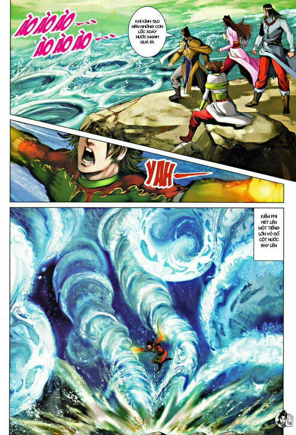 Thần Chưởng Long Kiếm Phi Chapter 58 trang 17