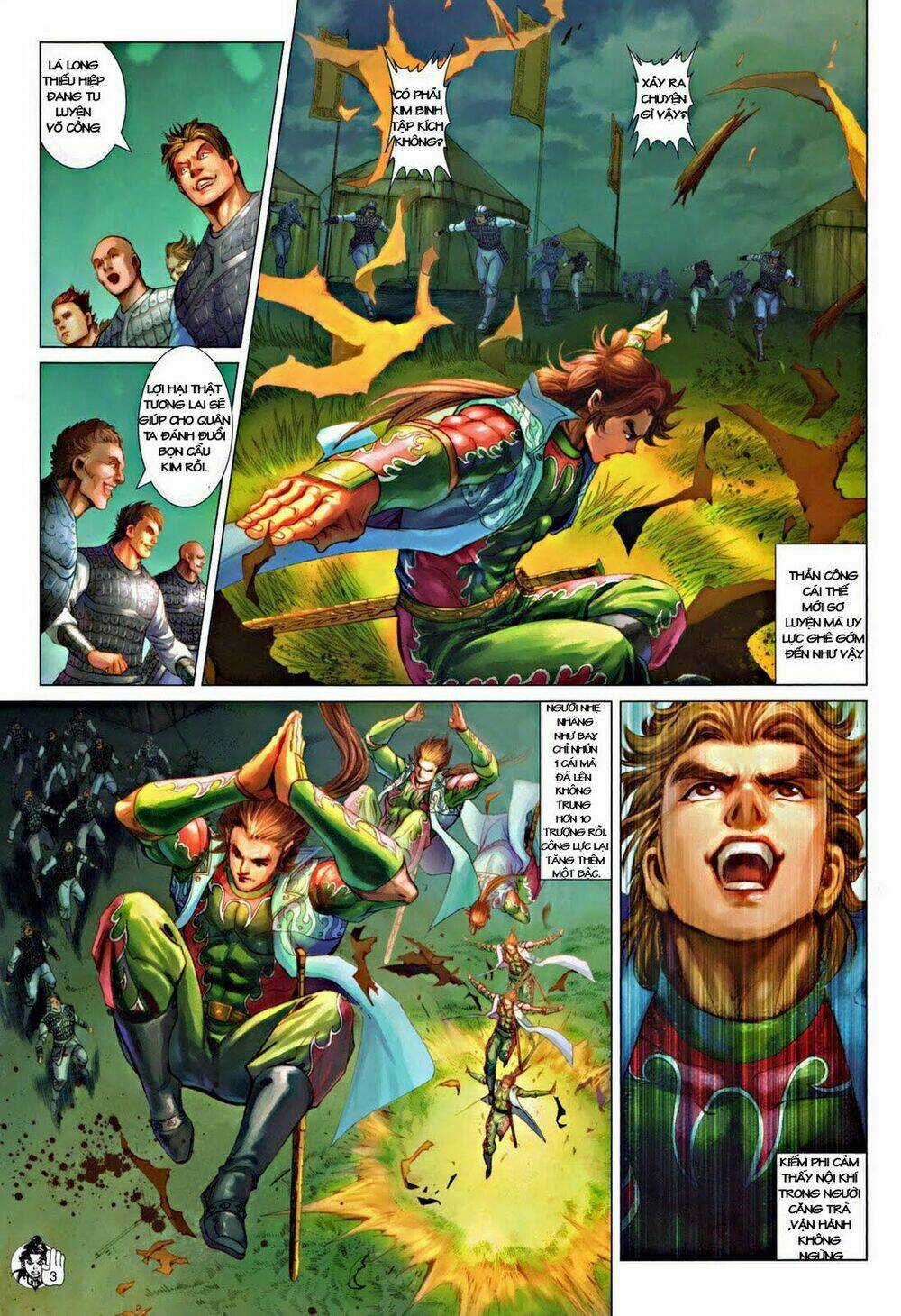 Thần Chưởng Long Kiếm Phi Chapter 58 trang 2