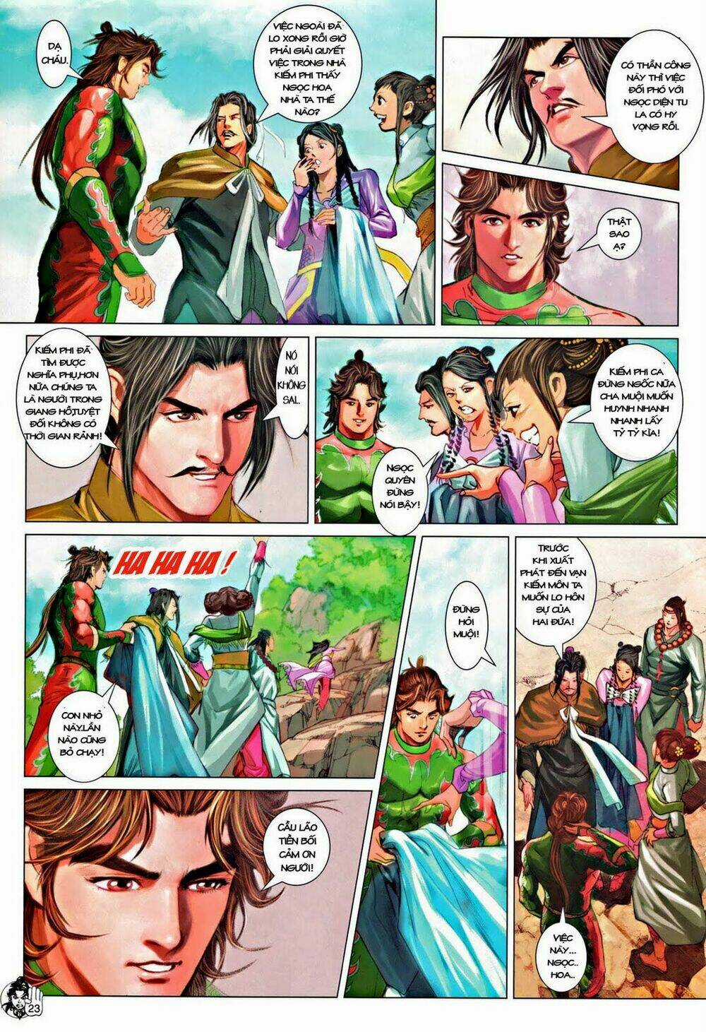 Thần Chưởng Long Kiếm Phi Chapter 58 trang 21