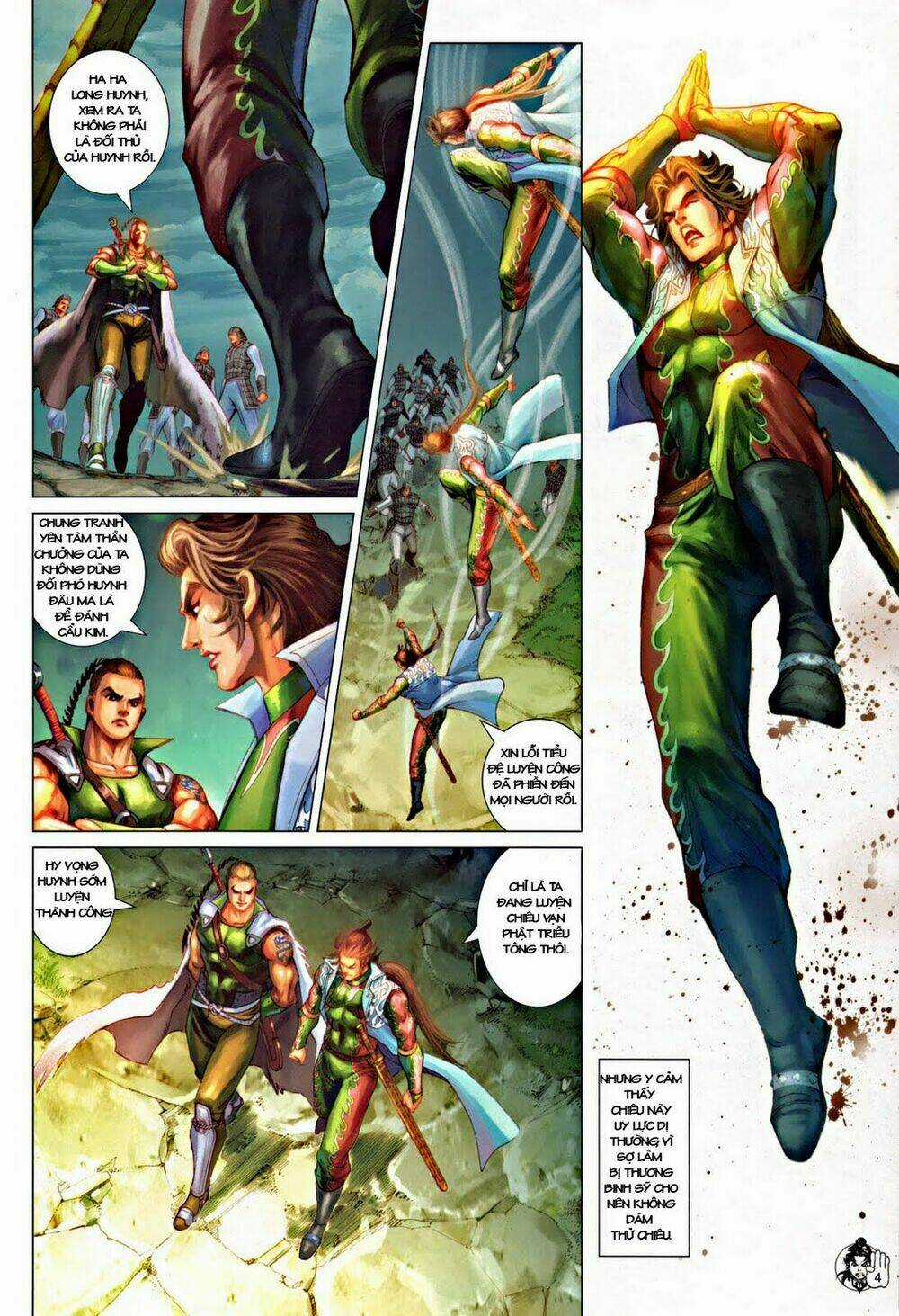 Thần Chưởng Long Kiếm Phi Chapter 58 trang 3