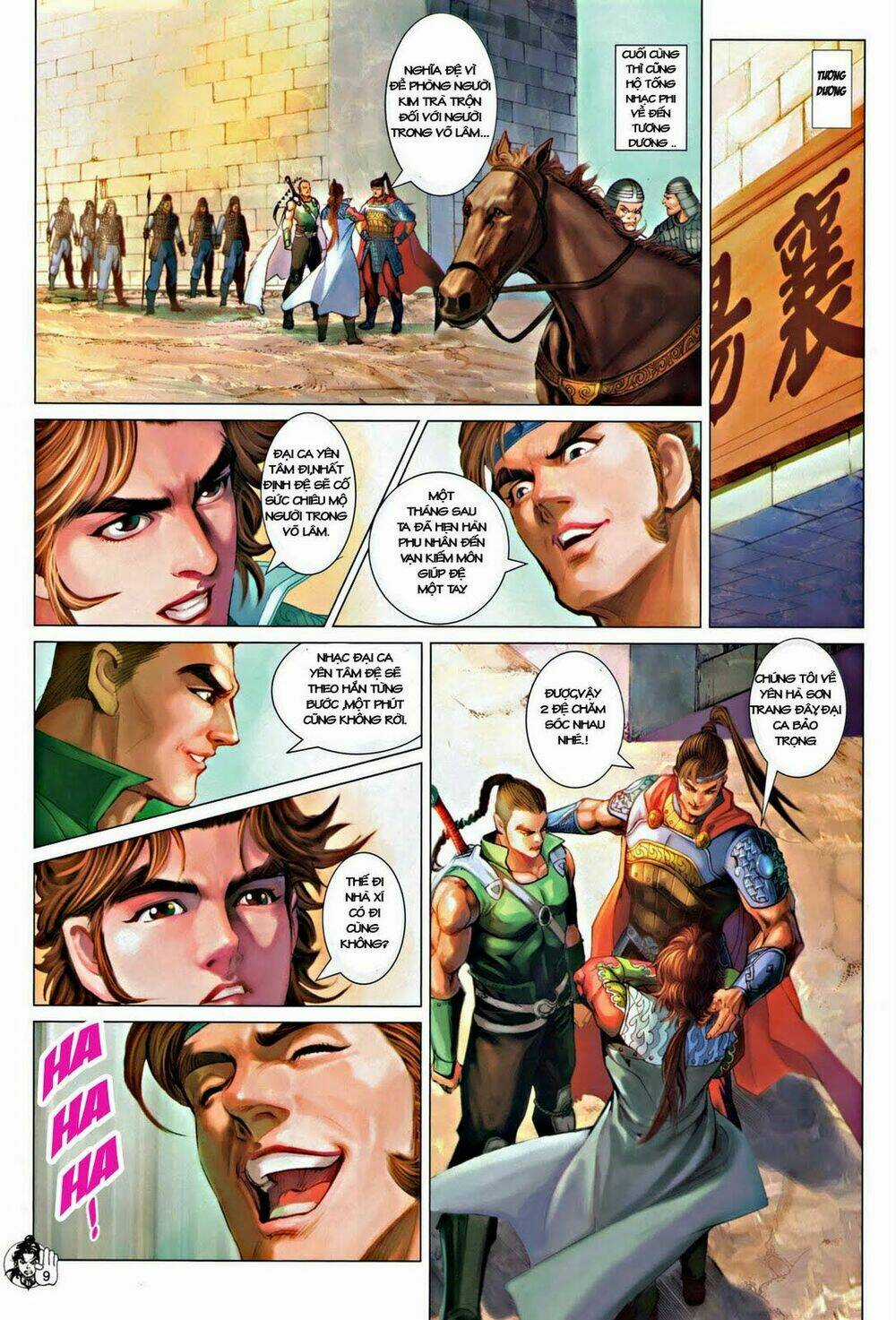 Thần Chưởng Long Kiếm Phi Chapter 58 trang 8