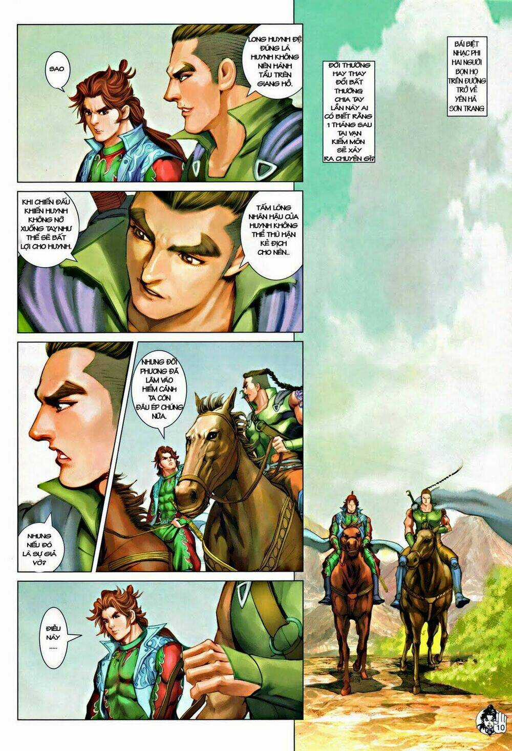 Thần Chưởng Long Kiếm Phi Chapter 58 trang 9