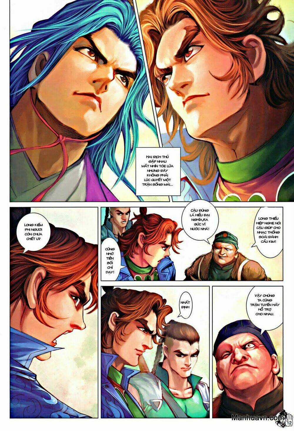 Thần Chưởng Long Kiếm Phi Chapter 59 trang 12