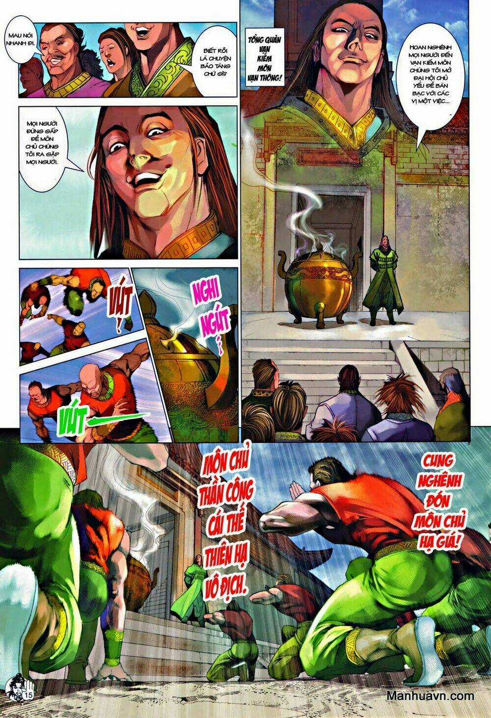 Thần Chưởng Long Kiếm Phi Chapter 59 trang 15