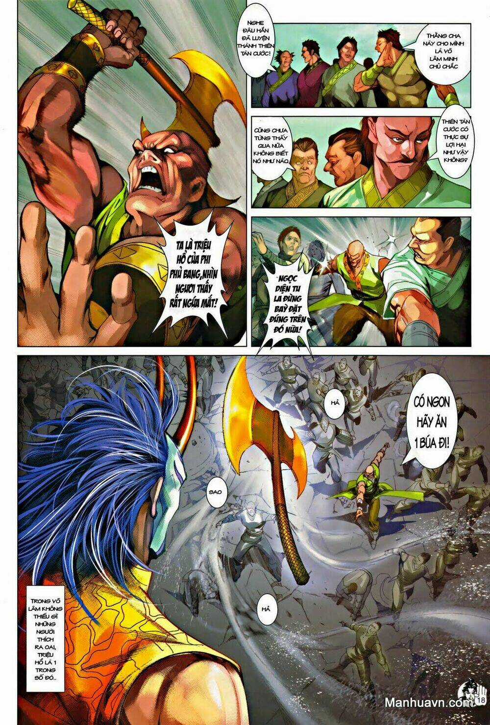 Thần Chưởng Long Kiếm Phi Chapter 59 trang 17