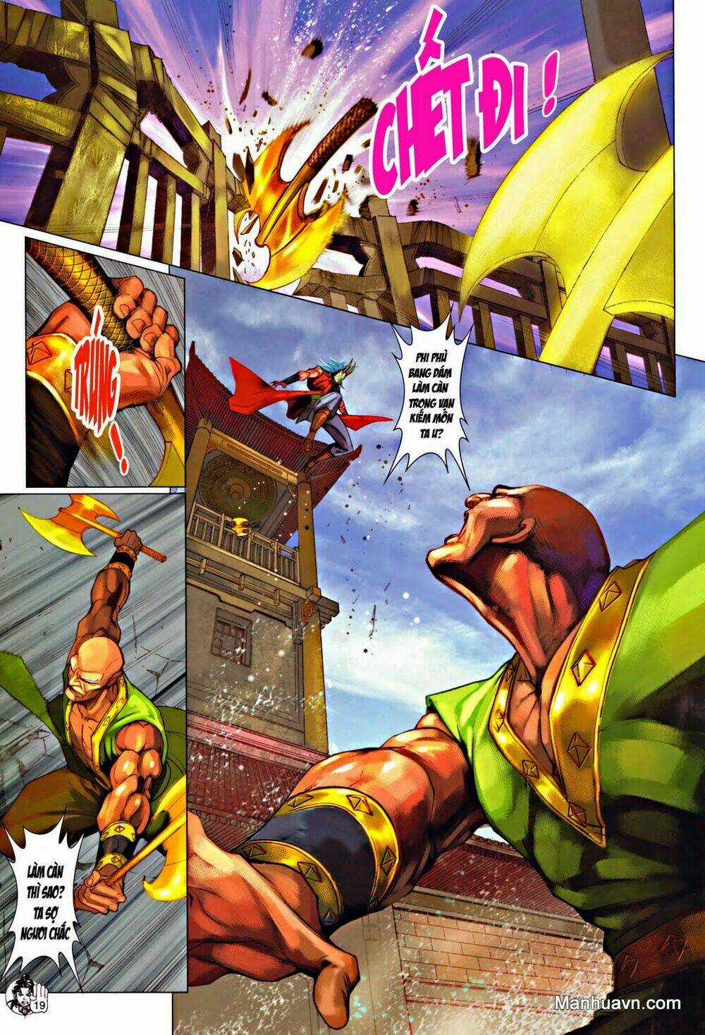 Thần Chưởng Long Kiếm Phi Chapter 59 trang 18