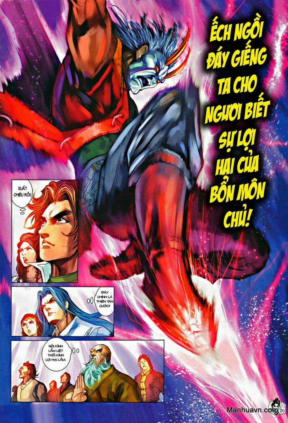 Thần Chưởng Long Kiếm Phi Chapter 59 trang 19