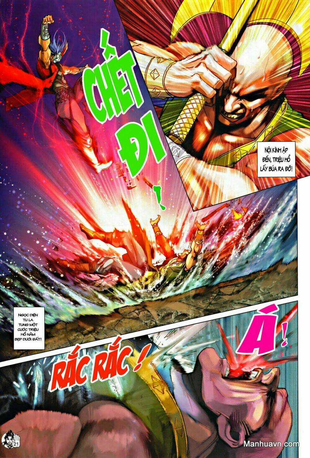 Thần Chưởng Long Kiếm Phi Chapter 59 trang 20