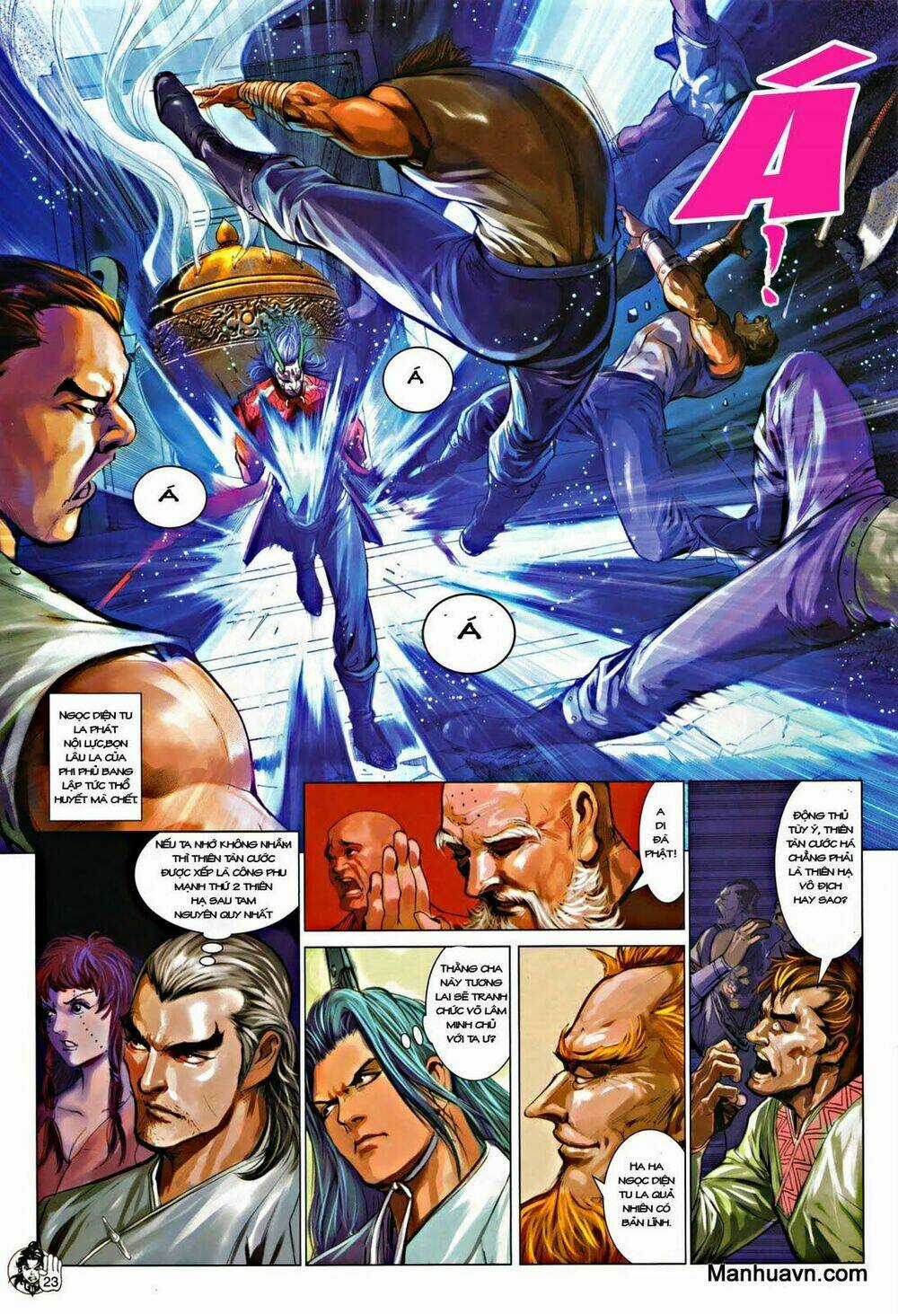 Thần Chưởng Long Kiếm Phi Chapter 59 trang 22