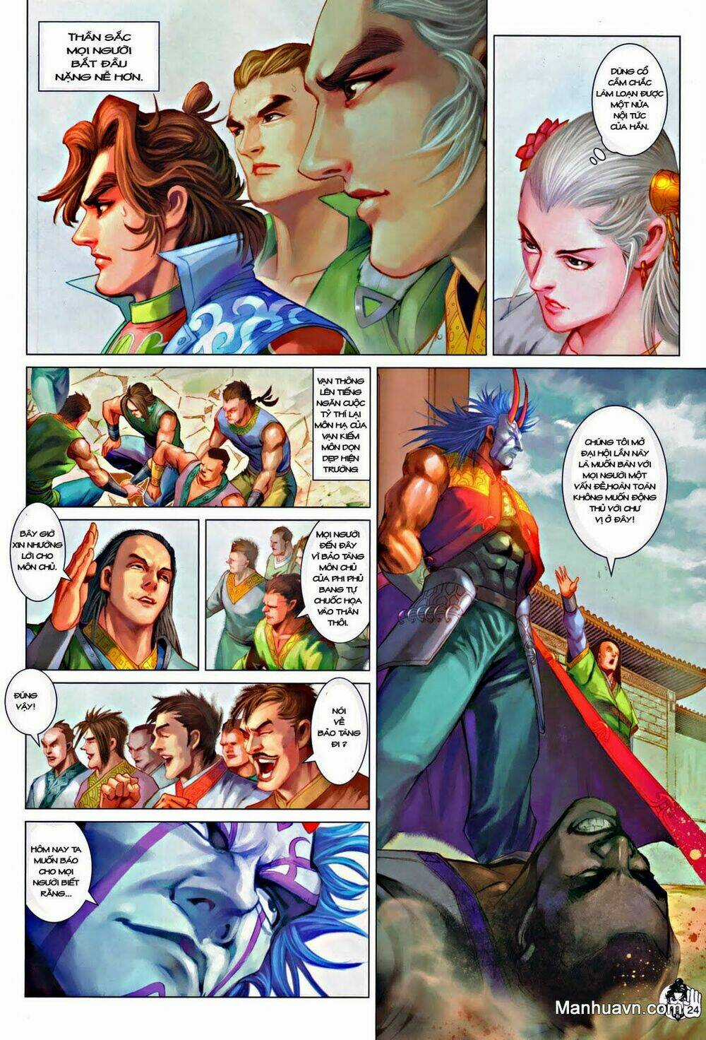 Thần Chưởng Long Kiếm Phi Chapter 59 trang 23