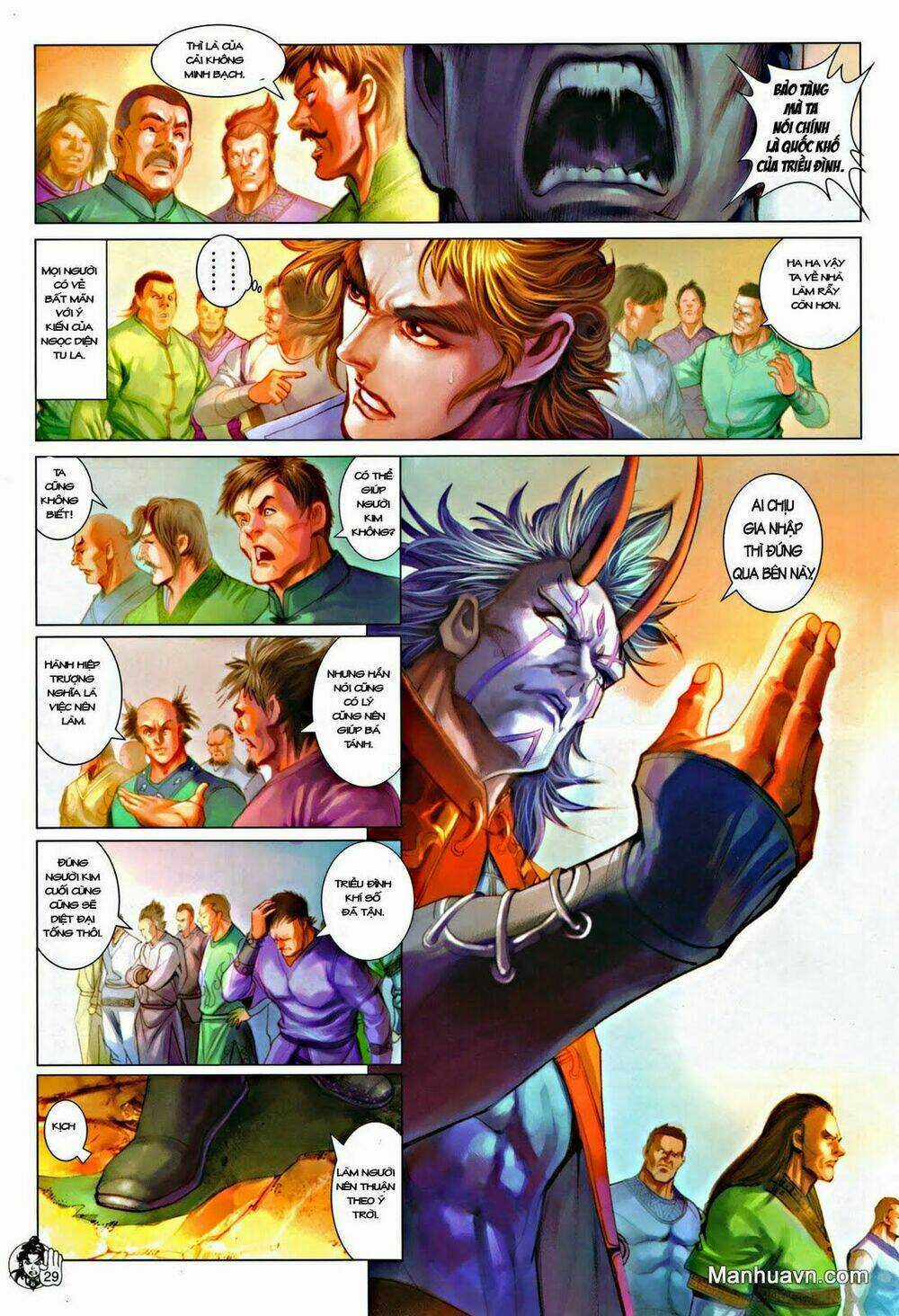 Thần Chưởng Long Kiếm Phi Chapter 59 trang 28