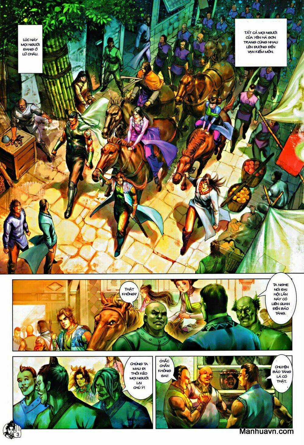 Thần Chưởng Long Kiếm Phi Chapter 59 trang 3