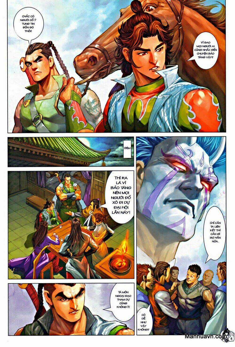 Thần Chưởng Long Kiếm Phi Chapter 59 trang 4