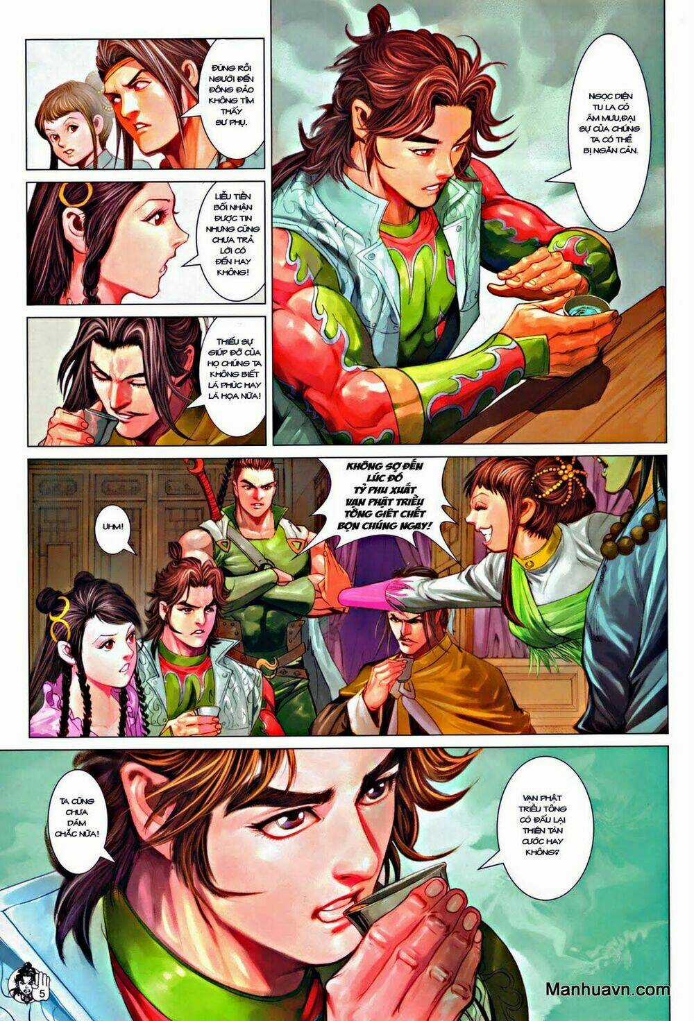 Thần Chưởng Long Kiếm Phi Chapter 59 trang 5