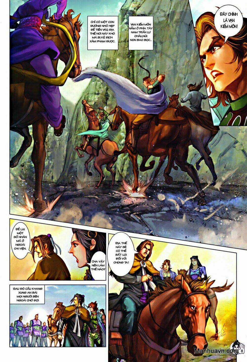 Thần Chưởng Long Kiếm Phi Chapter 59 trang 8