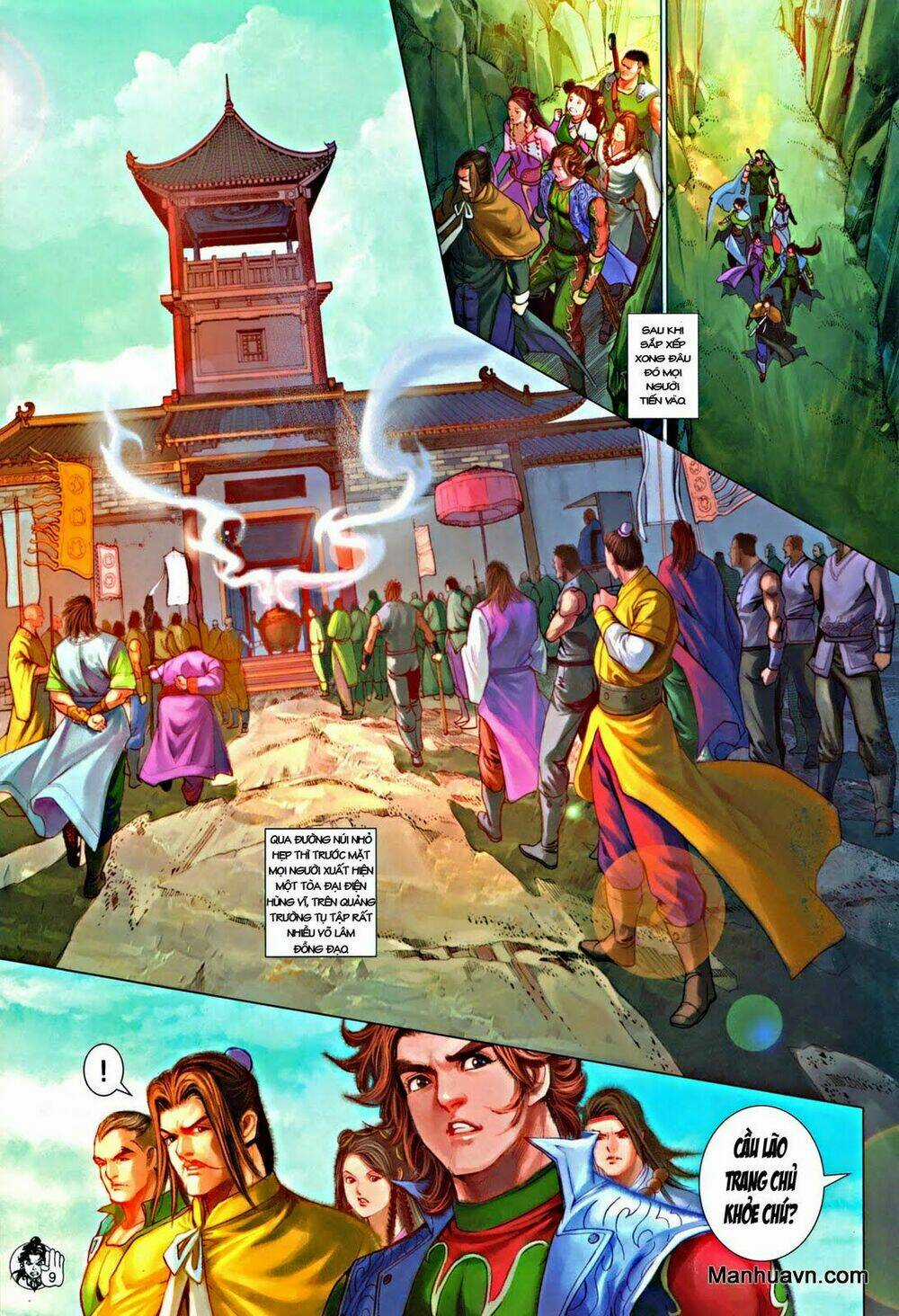 Thần Chưởng Long Kiếm Phi Chapter 59 trang 9