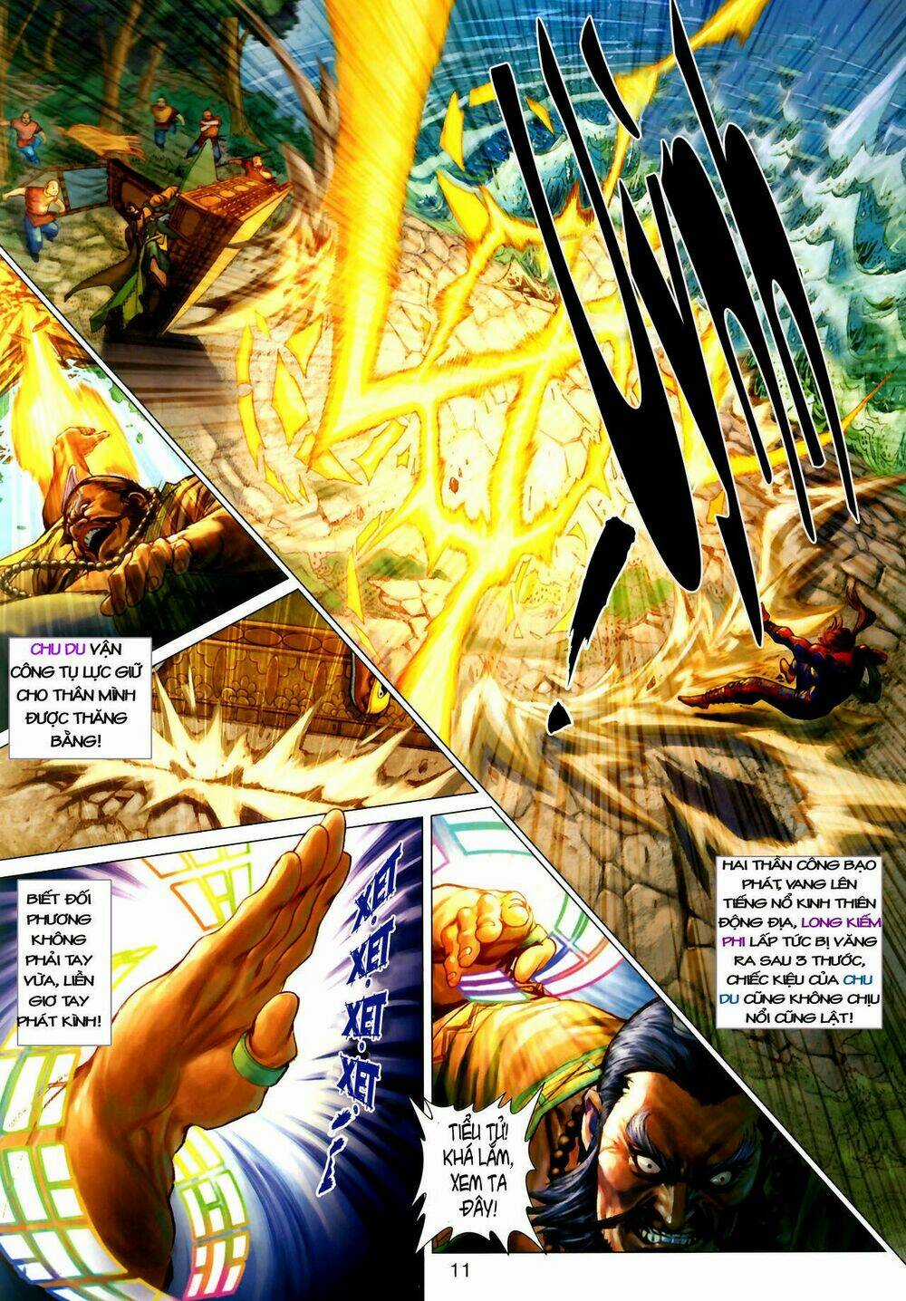 Thần Chưởng Long Kiếm Phi Chapter 6 trang 12