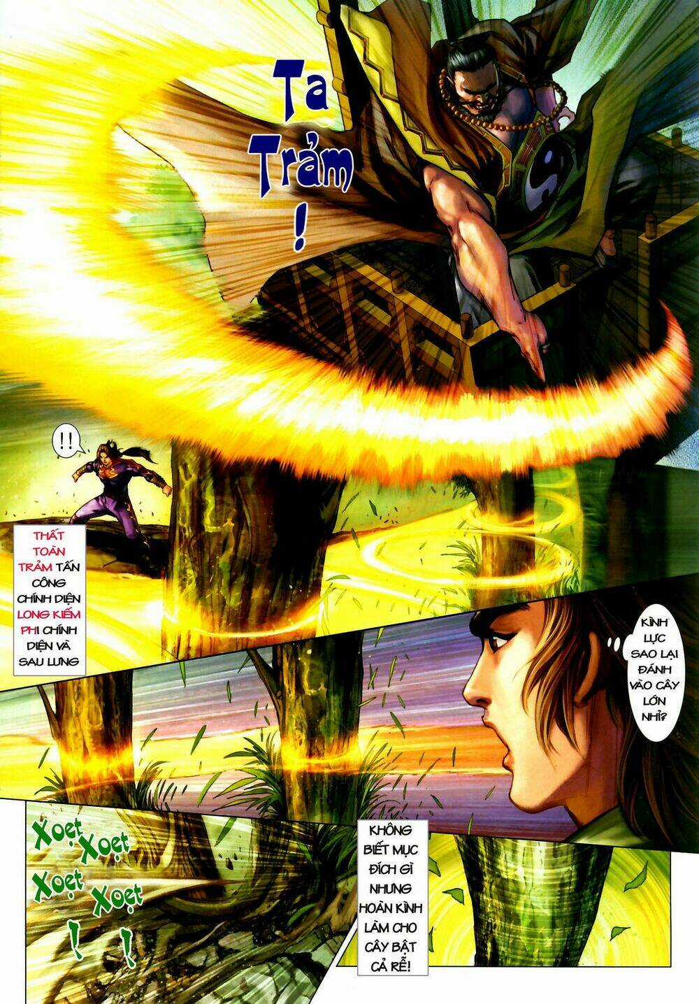 Thần Chưởng Long Kiếm Phi Chapter 6 trang 13