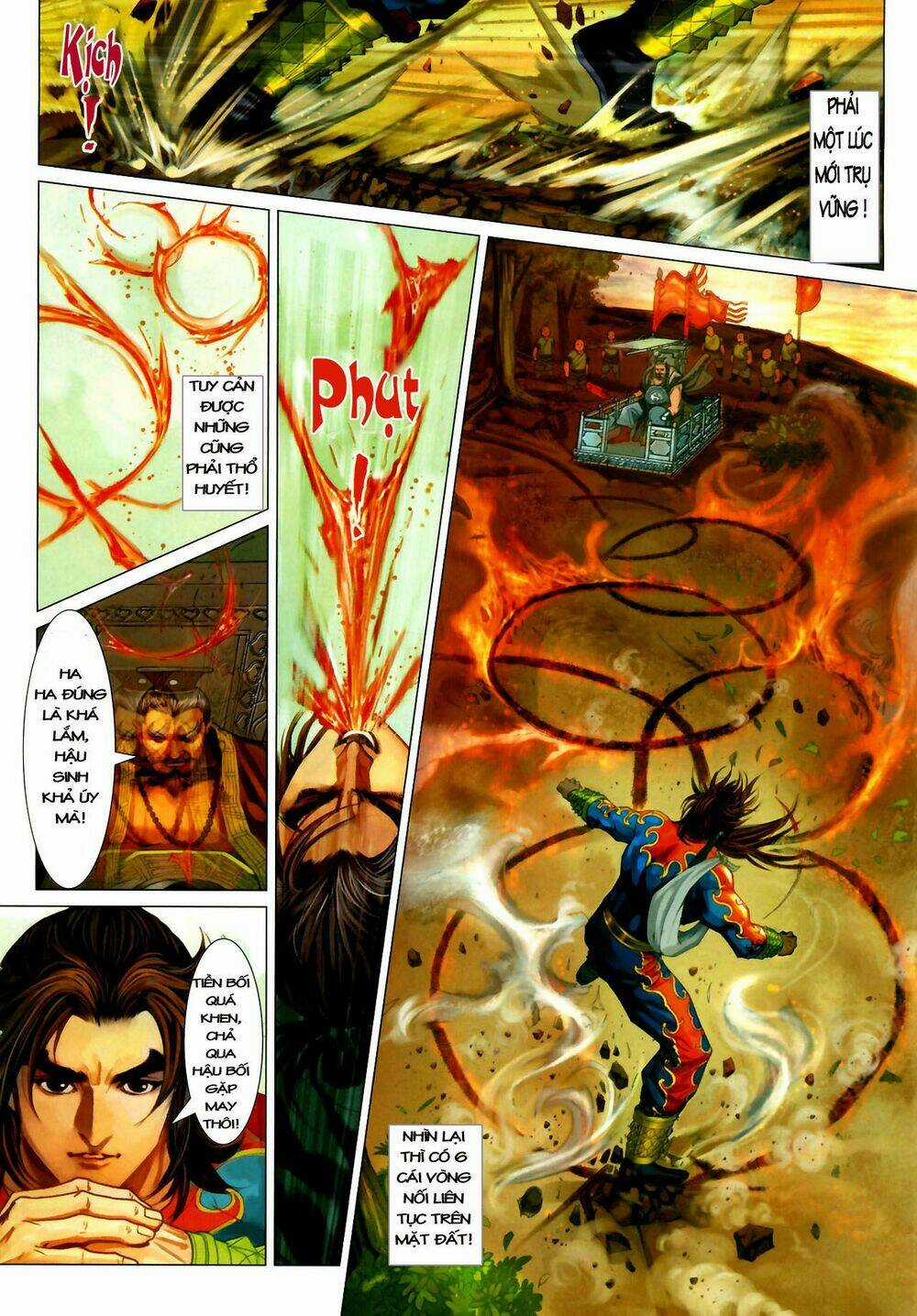 Thần Chưởng Long Kiếm Phi Chapter 6 trang 17