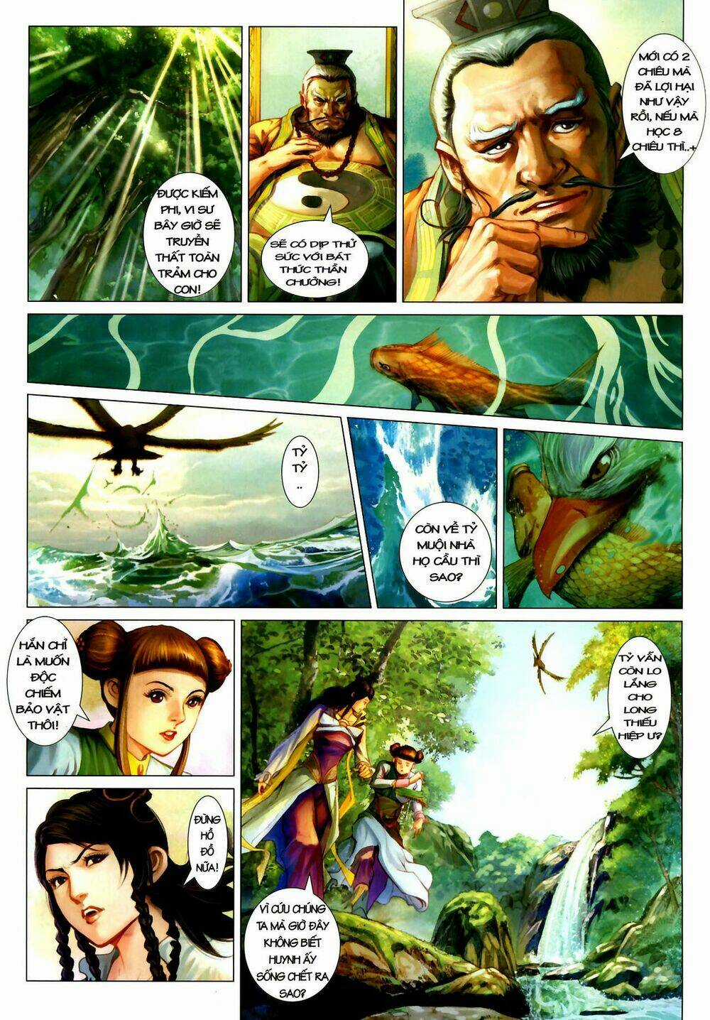 Thần Chưởng Long Kiếm Phi Chapter 6 trang 19